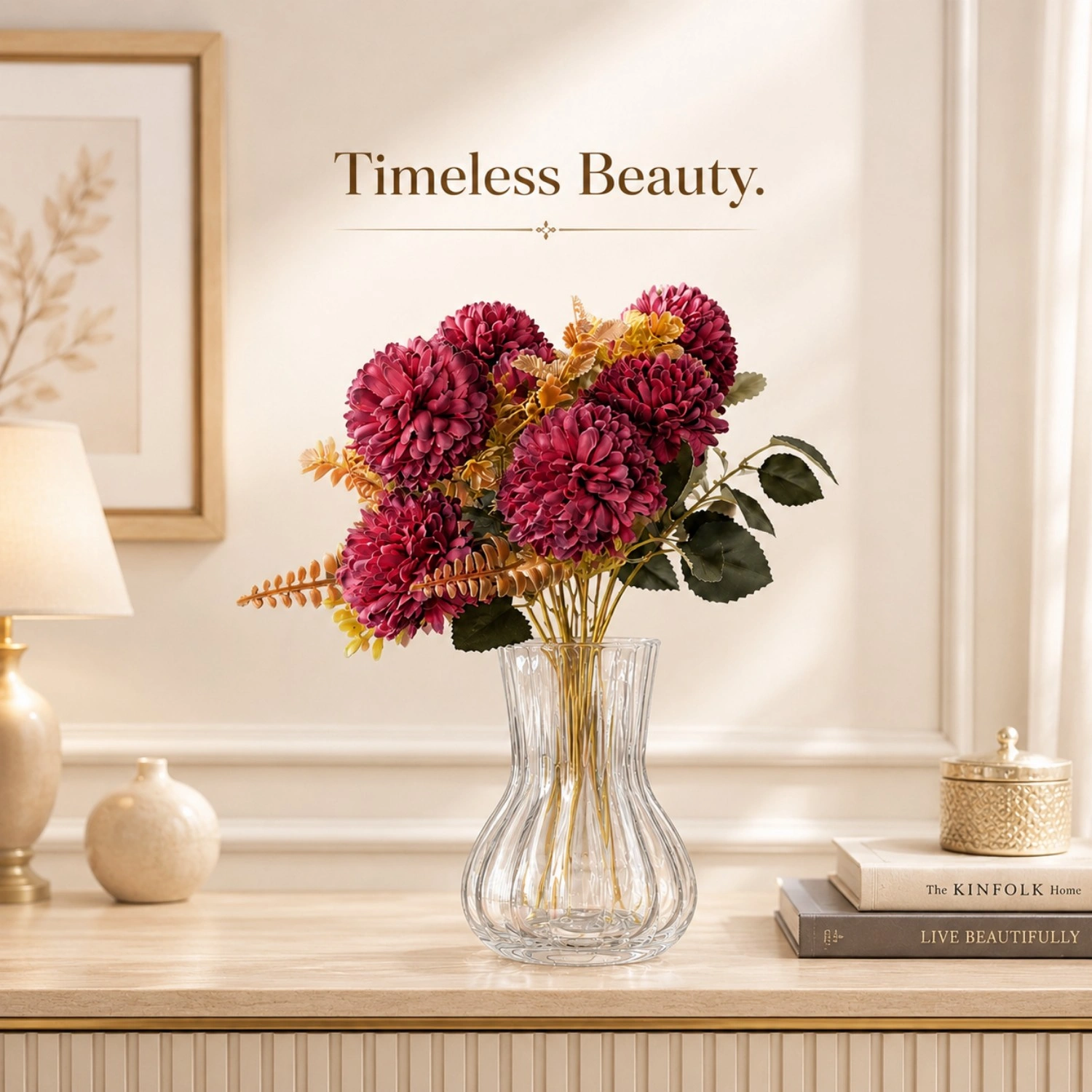 Rich Burgundy Floral Texture