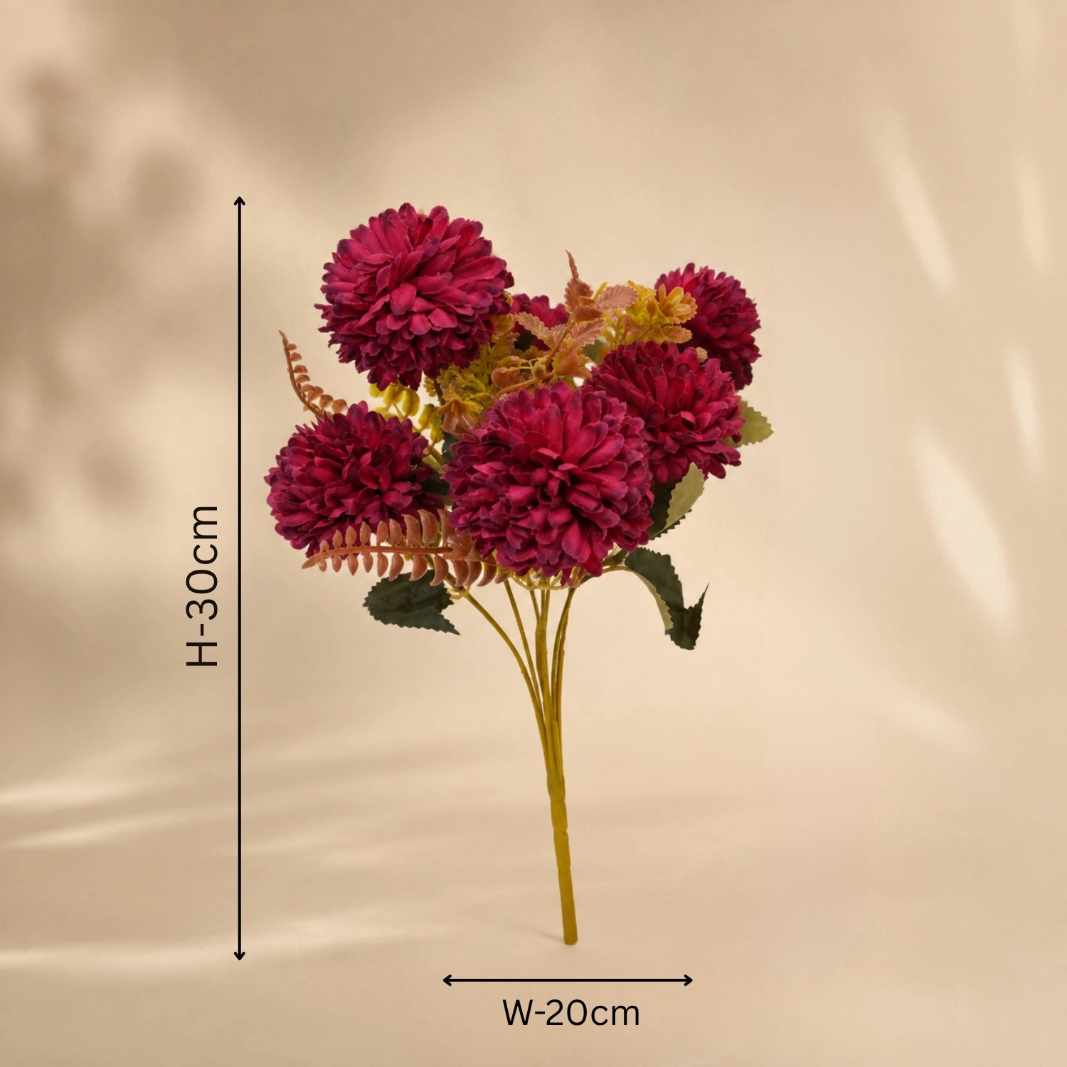 Rich Burgundy Floral Texture