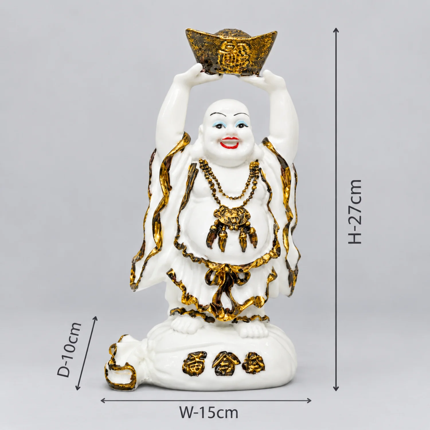 A Raised-Arms Expression of Joy