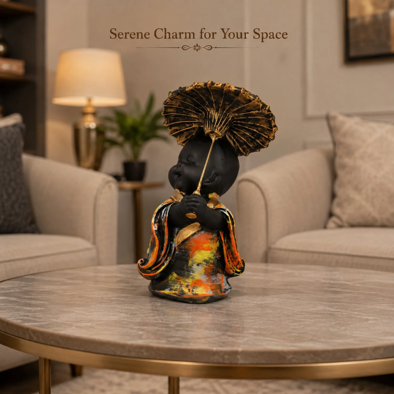 A Playful Umbrella Accent