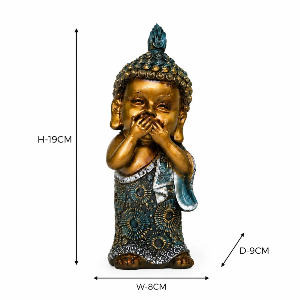 A Teal Speak No Evil Accent