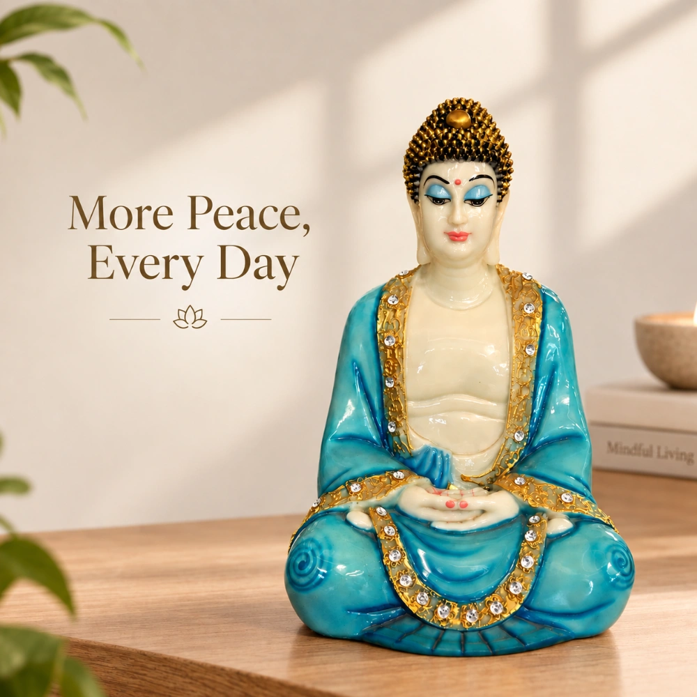 Flowing Blue Robes
