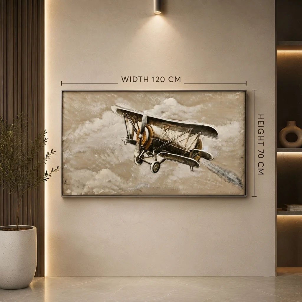 A Vintage Flight through Soft Clouds