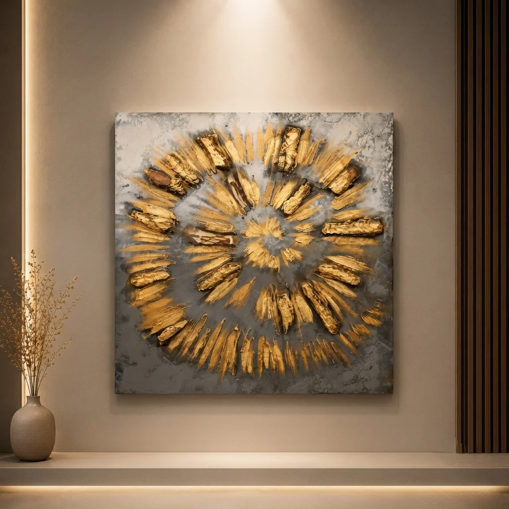 A Radiating Golden Centre
