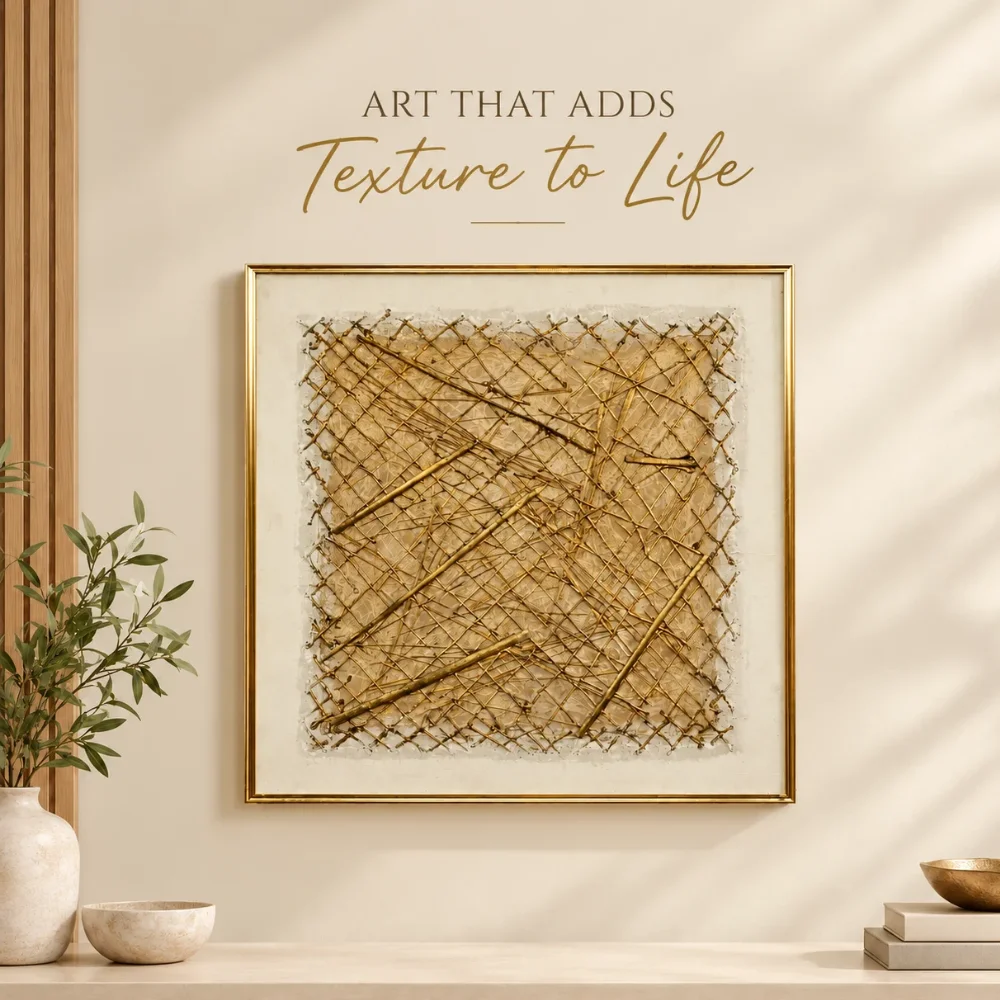 An Abstract Lattice in Warm Gold