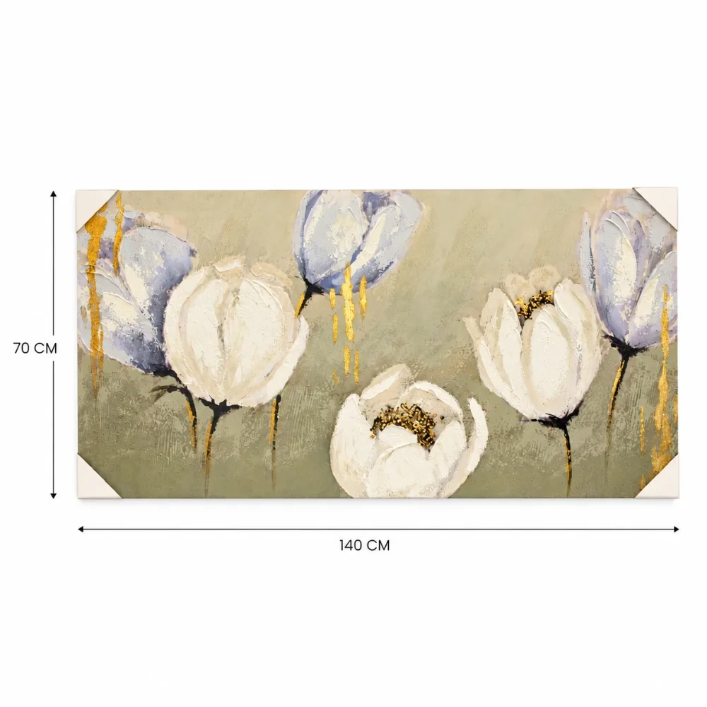 Soft Blossoms in Sage and Lilac