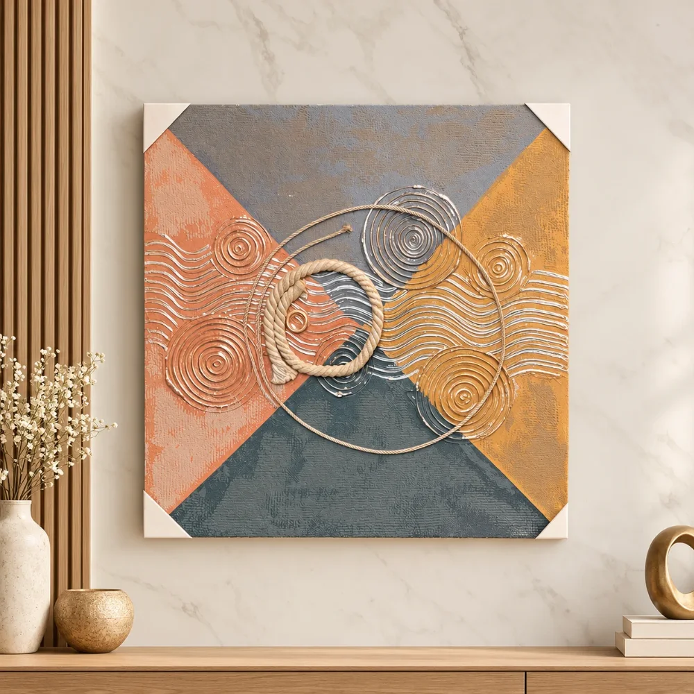 Spirals across Earth-Toned Geometry