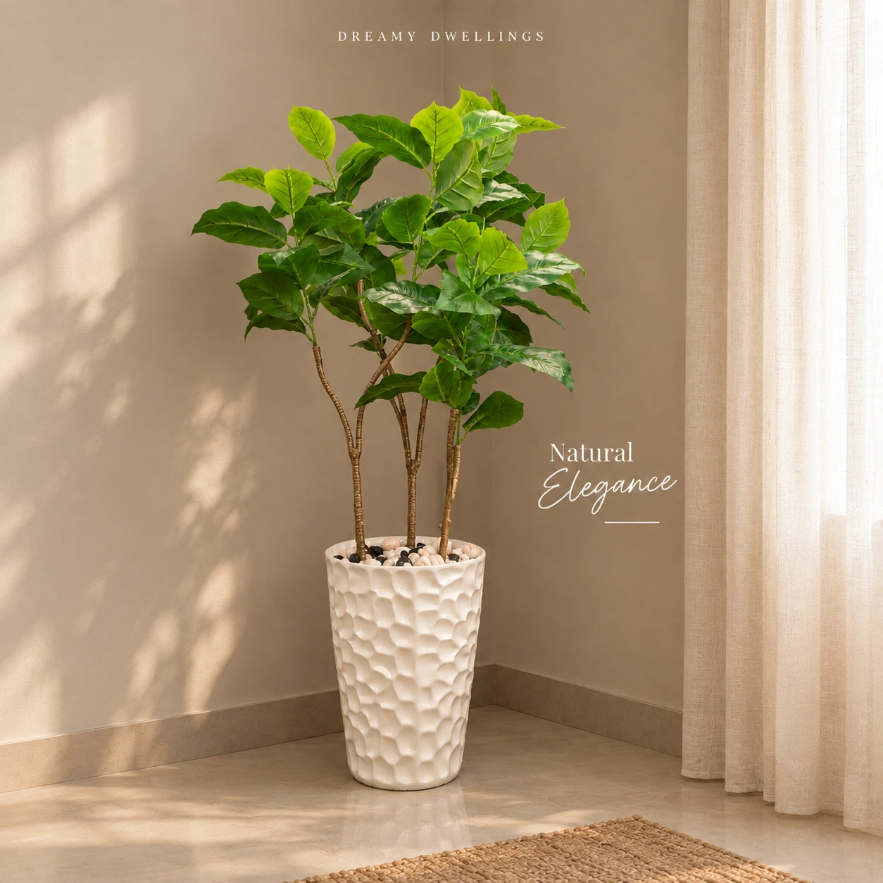 Layered Green Leaves for Everyday Decor